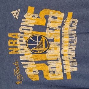 Men's Adidas Golden State Warriors 2015 Championship Tshirt